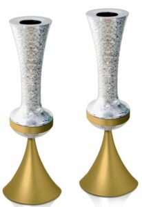 Calanit Hammered Candlesticks