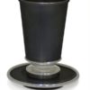 Engraved Name Kiddush Cup & Plate Set