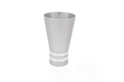 Modern Kiddush Cup – Decorative Rings