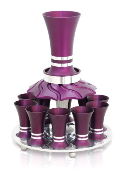 Kiddush Wine Fountain 8/10 Cups – Flared