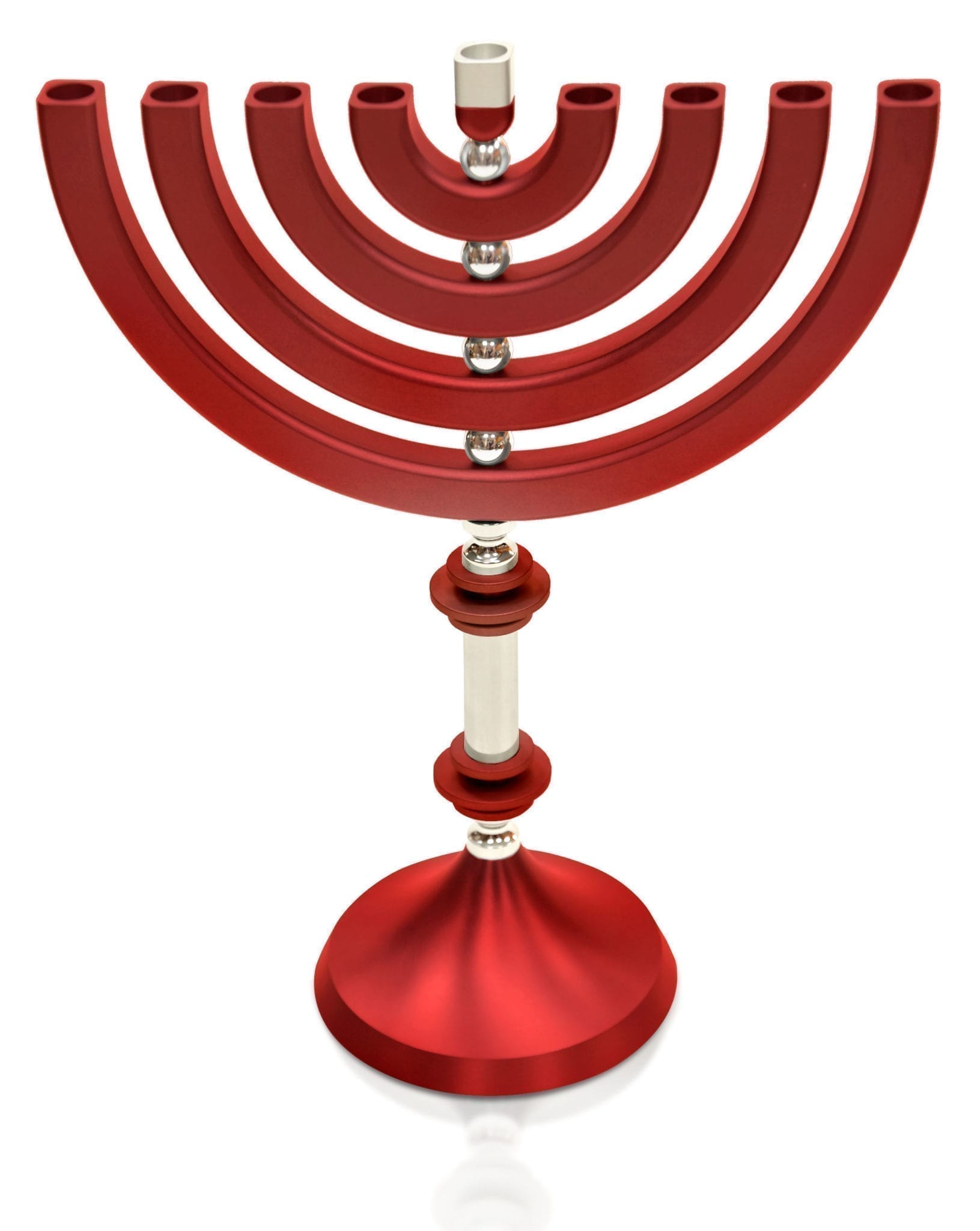 Solid Colorful Kinetic Menorah