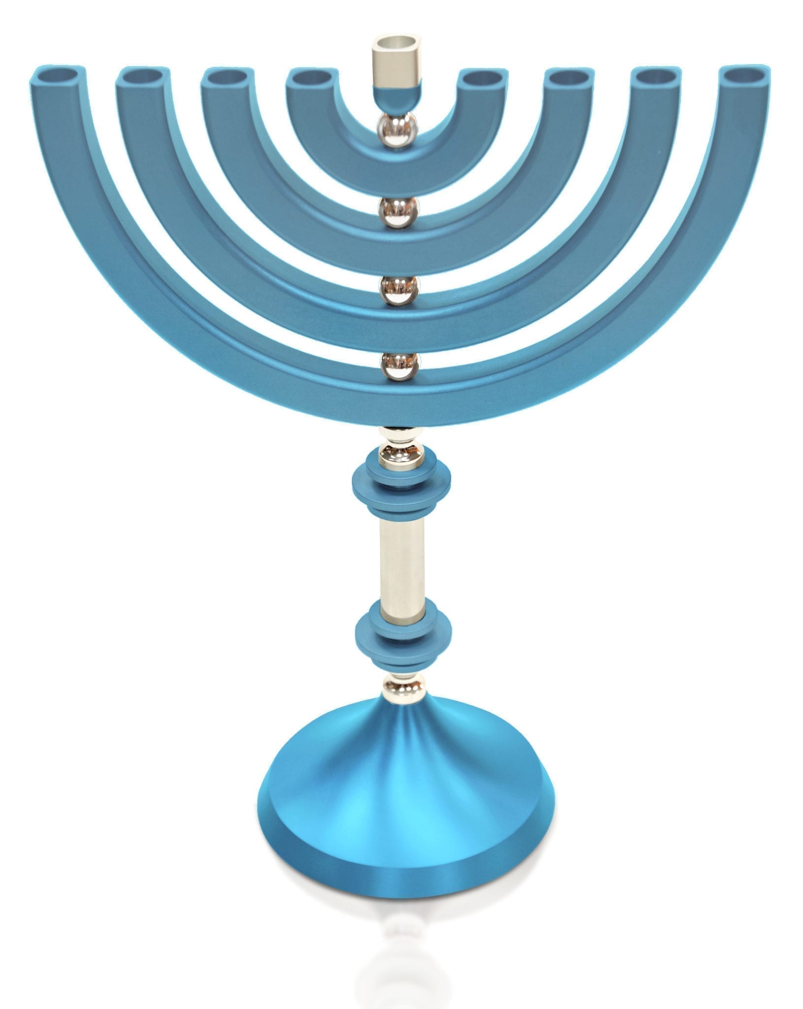 Solid Colorful Kinetic Menorah