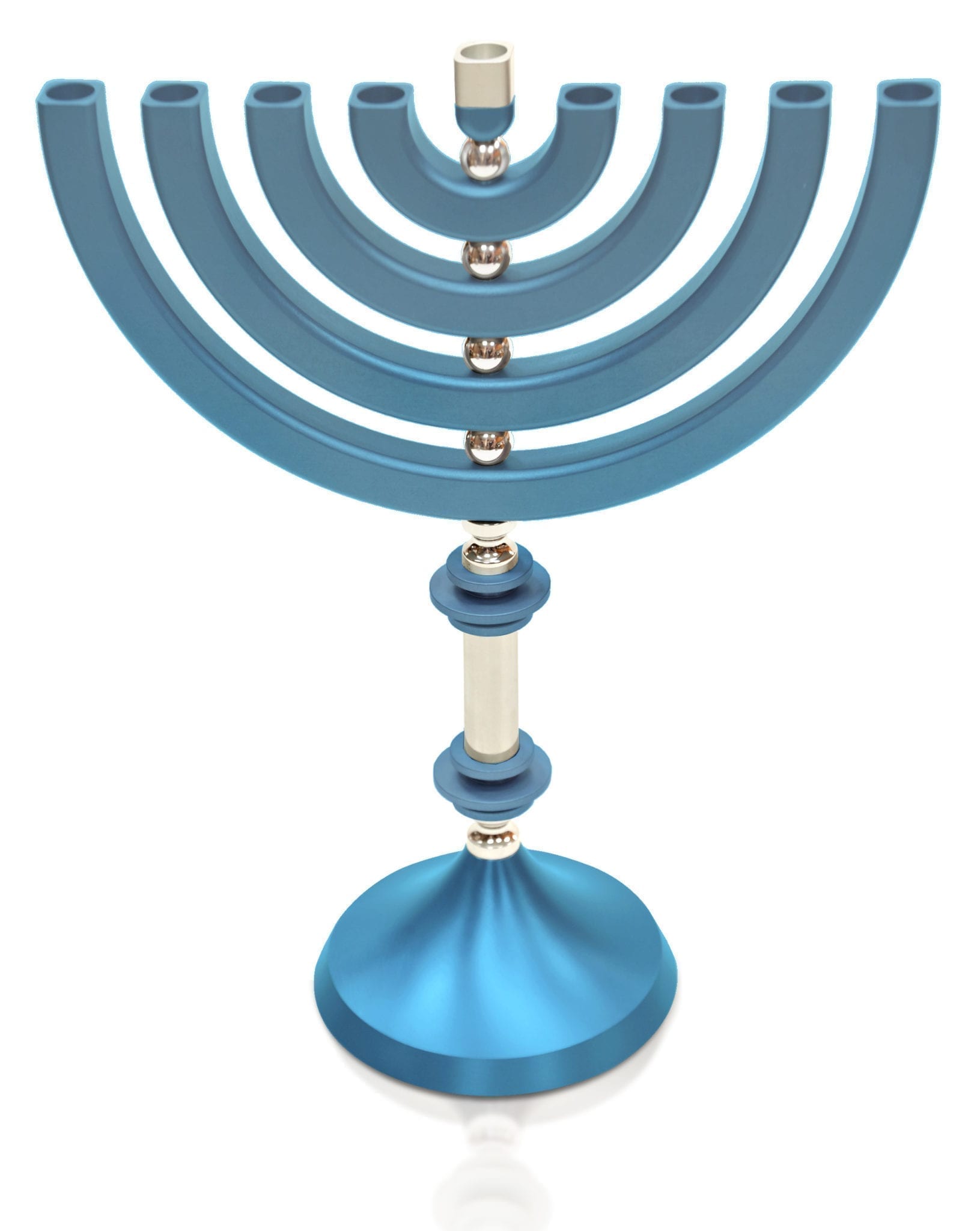 Solid Colorful Kinetic Menorah