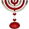 Kinetic Shiny Finish Menorah Candelabra