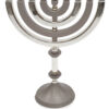 Kinetic Shiny Finish Menorah Candelabra