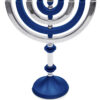 Kinetic Shiny Finish Menorah Candelabra