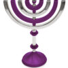 Kinetic Shiny Finish Menorah Candelabra