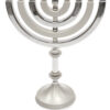 Kinetic Shiny Finish Menorah Candelabra