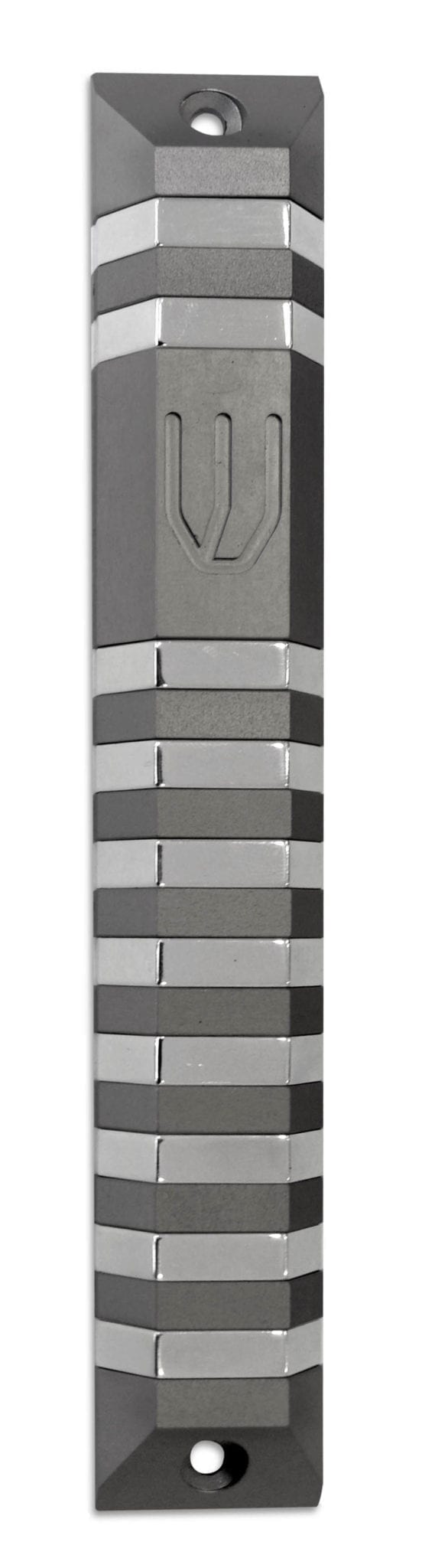 Multicolored Trapeze Modern Mezuzah (XL)