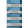 Multicolored Trapeze Modern Mezuzah (XL)