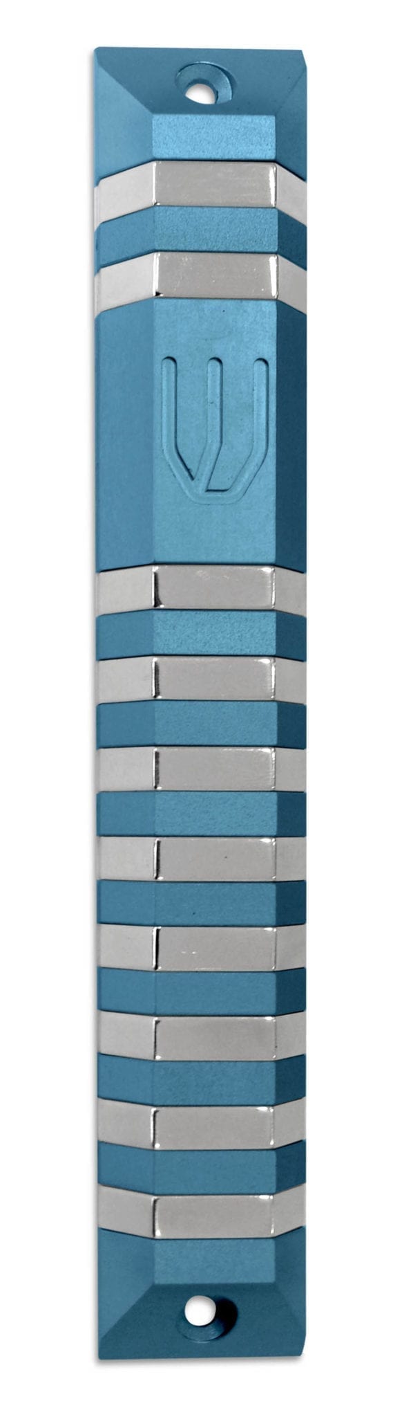 Multicolored Trapeze Modern Mezuzah (XL)