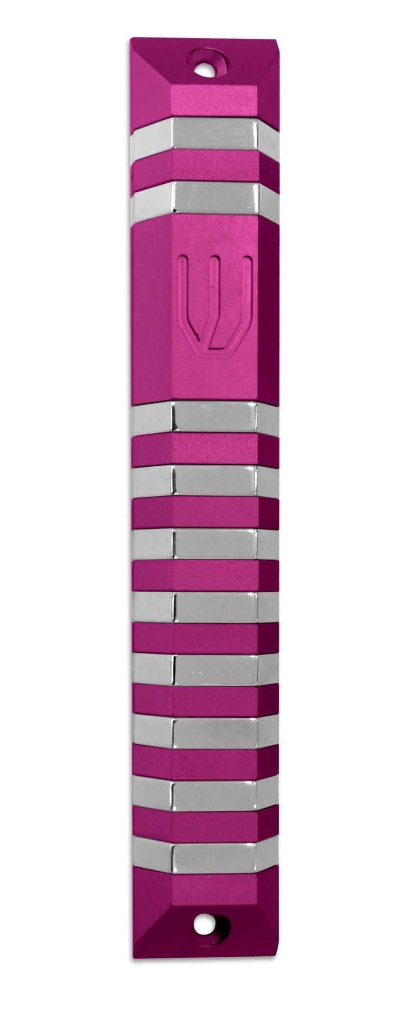 Multicolored Trapeze Modern Mezuzah (XL)