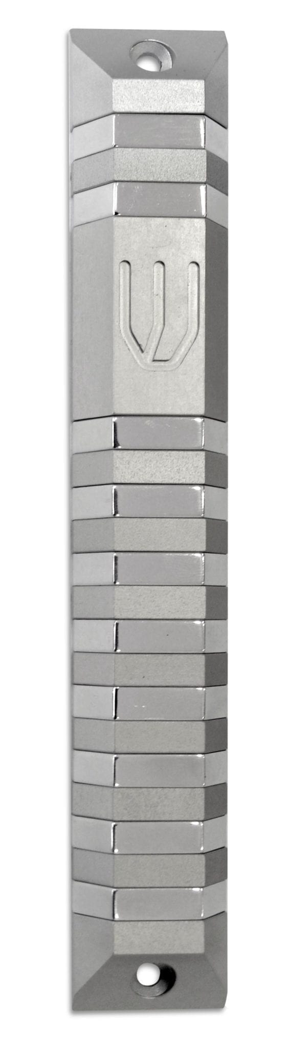 Multicolored Trapeze Modern Mezuzah (XL)