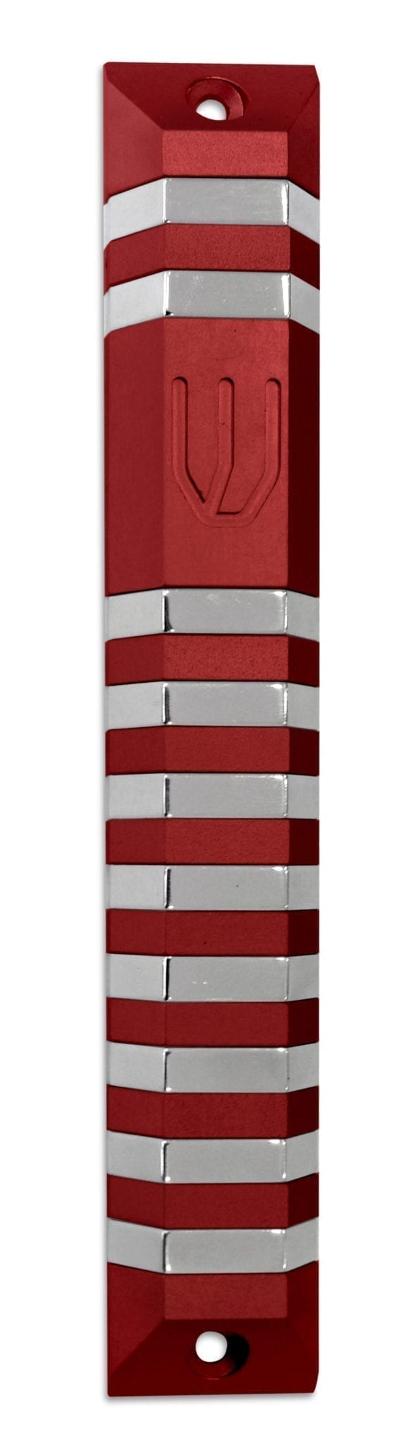 Multicolored Trapeze Modern Mezuzah (XL)