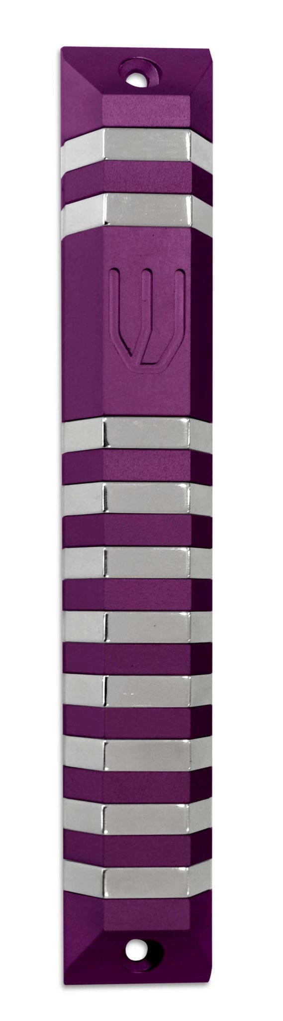 Multicolored Trapeze Modern Mezuzah (XL)