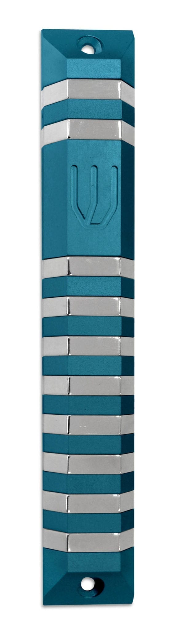 Multicolored Trapeze Modern Mezuzah (XL)