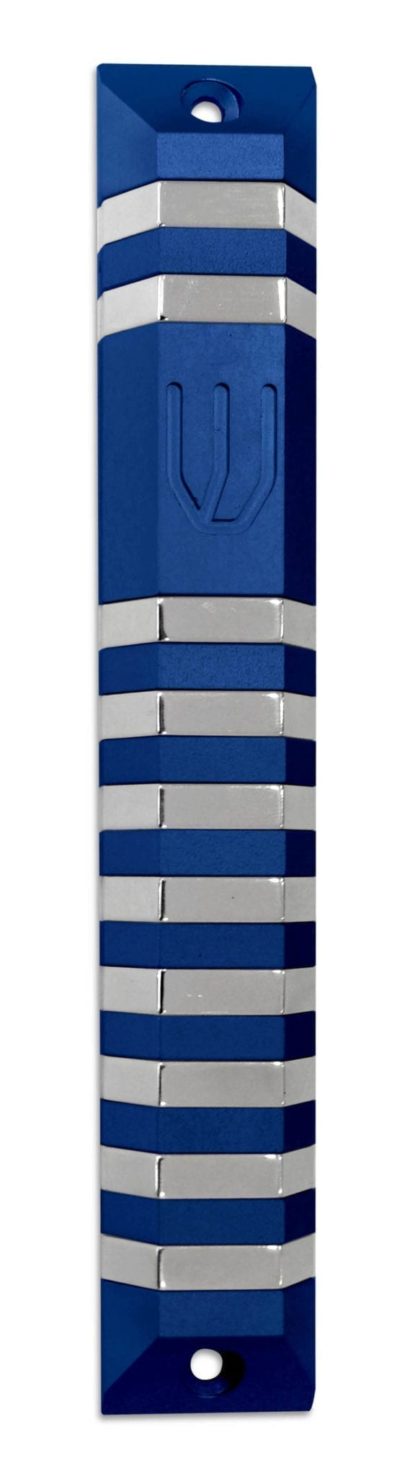 Multicolored Trapeze Modern Mezuzah (XL)
