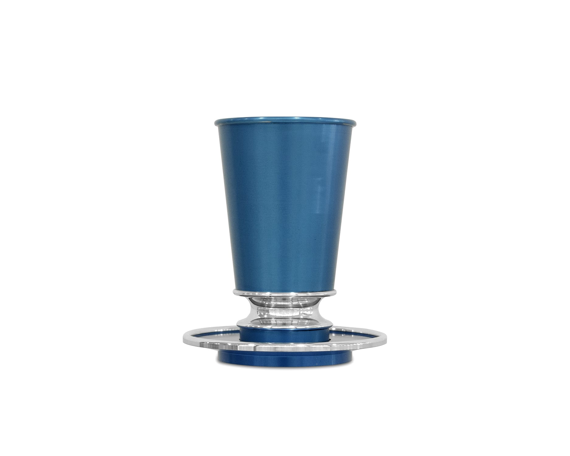 Engraved Name Kiddush Cup & Plate Set