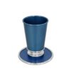 Engraved Name Kiddush Cup & Plate Set