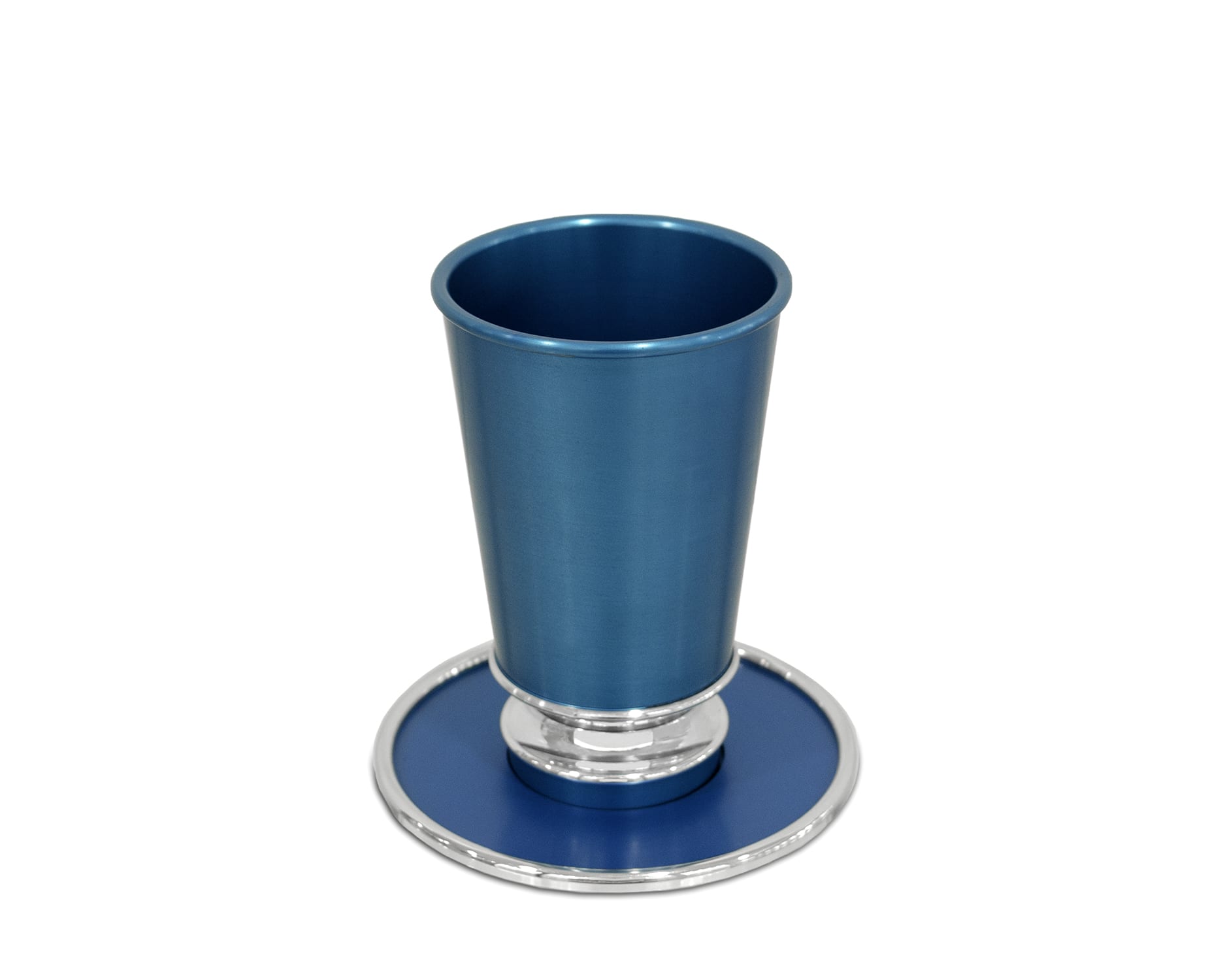 Engraved Name Kiddush Cup & Plate Set