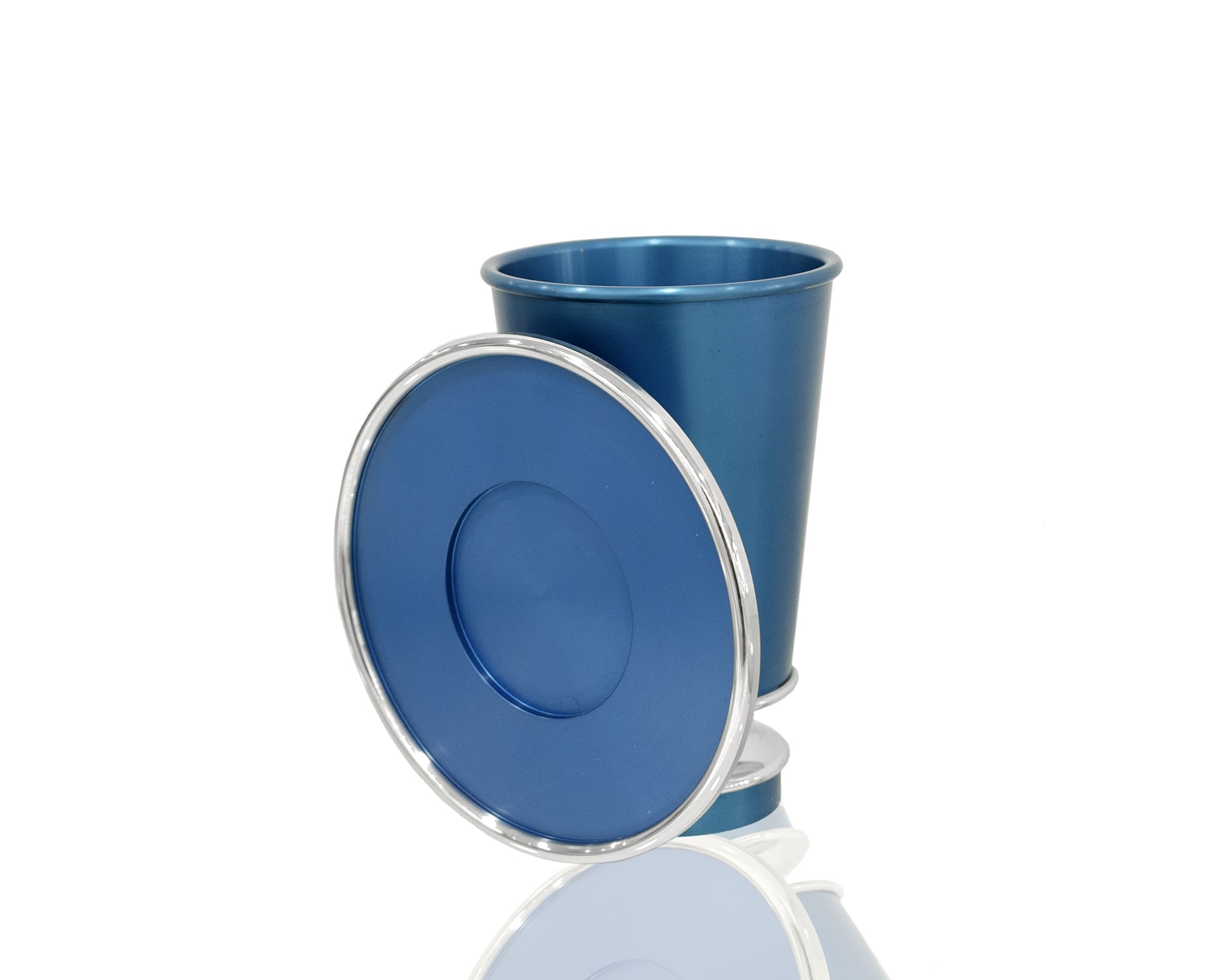 Engraved Name Kiddush Cup & Plate Set