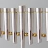 wondrous Modern Silver Hanukkah Menorah