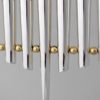 wondrous Modern Silver Hanukkah Menorah