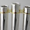 wondrous Modern Silver Hanukkah Menorah