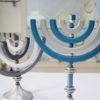 Mini Kinetic Matte Finish Menorah