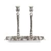 Unique Candlesticks with Shabbat Blessing unique candlesticks with shabbat blessing - NADAV ART