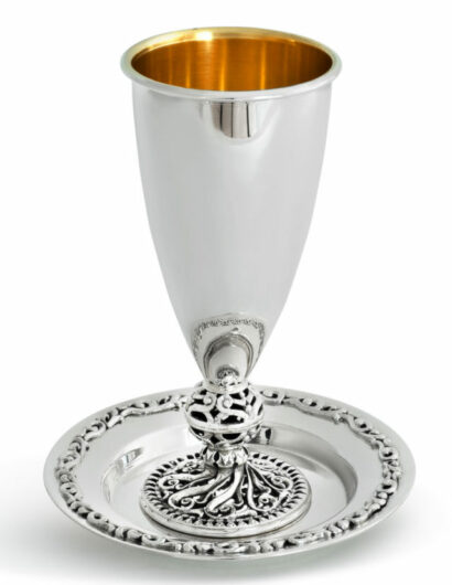 Modern And Traditional Design Kiddush Cup