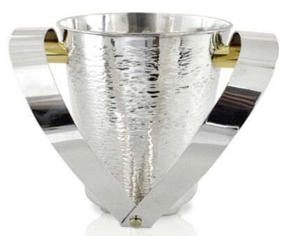 Sterling Silver Hammered Washing Cup