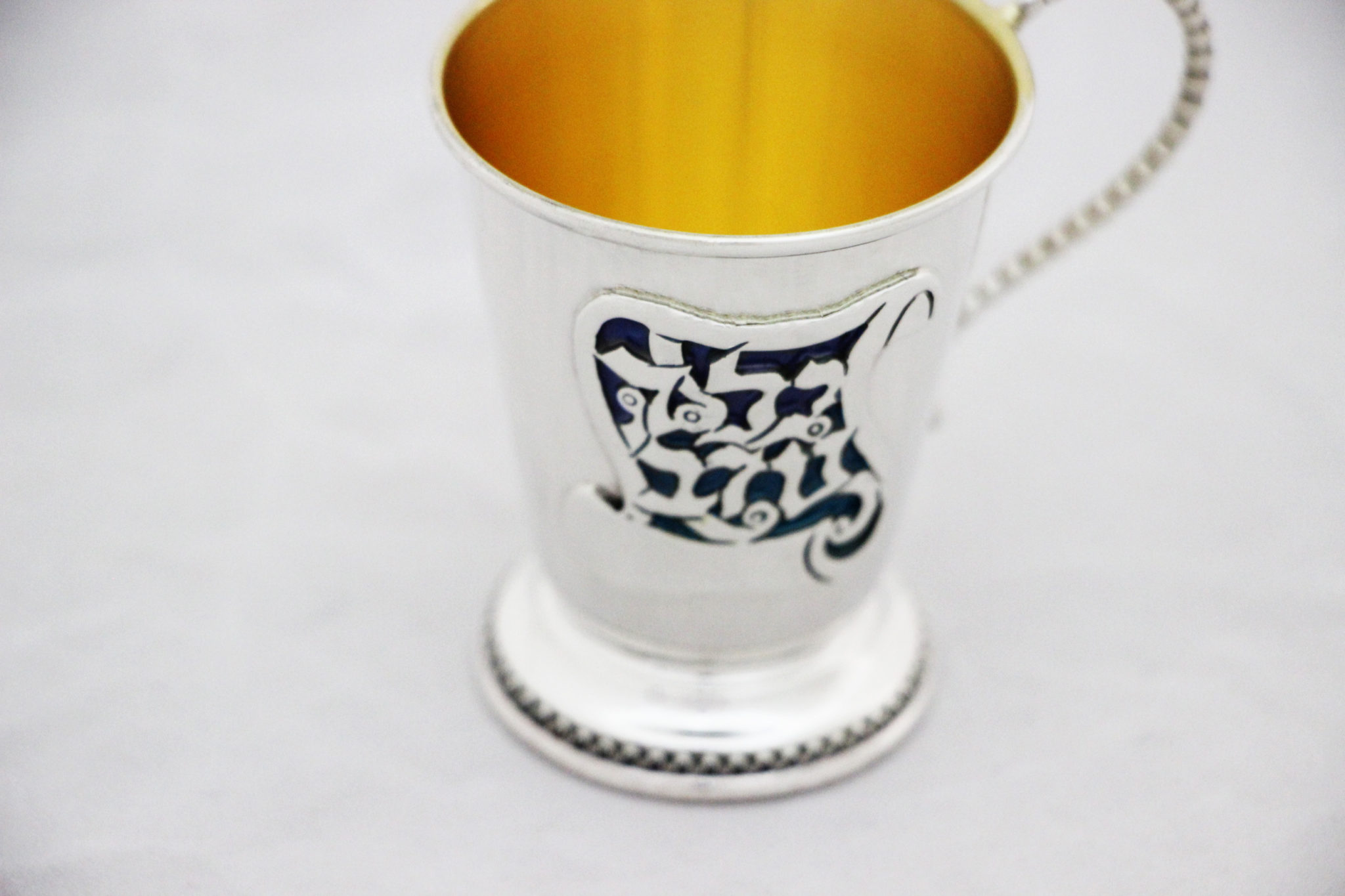 Colorful Yalda Tova Kiddush Cup