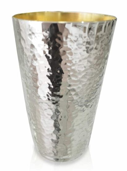 Netanel Hammered Kiddush Cup