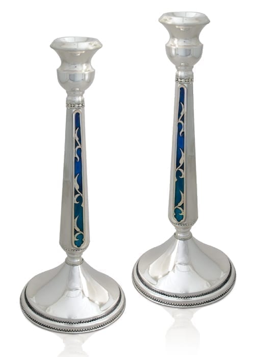 Talia Embellished Candlesticks