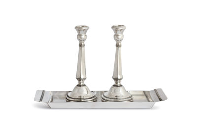 Traditional Sterling Silver Candle Holders Traditional Sterling Silver Candle Holders - NADAV ART