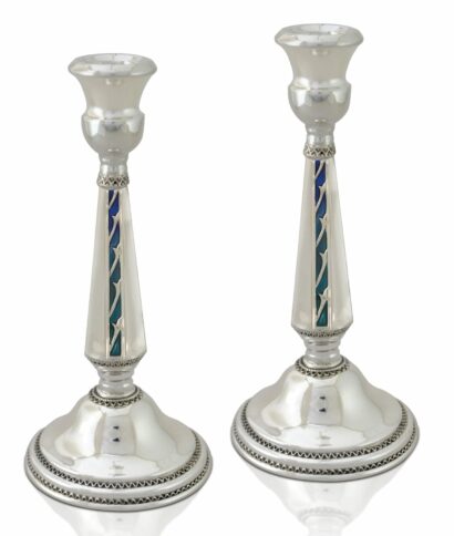luxury Sterling Silver Candlesticks