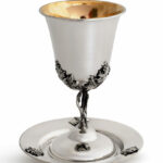 Unique Silver Kiddush Cup