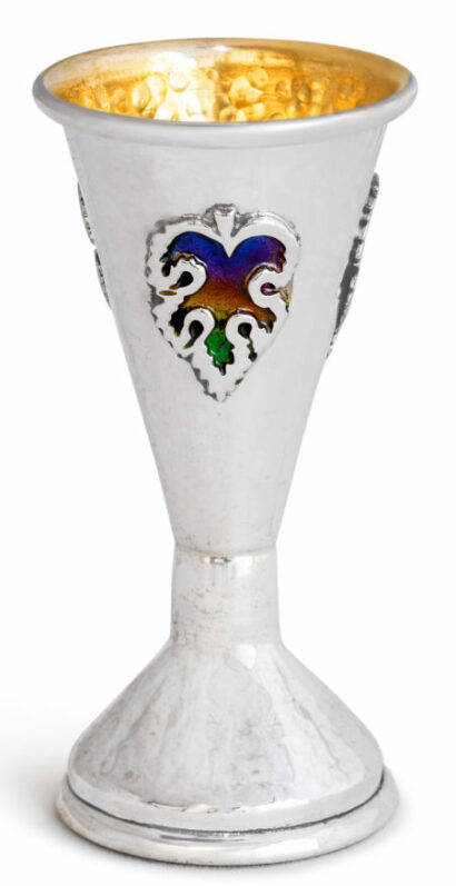 Malachi Hammered Ennameled Liquor Cup