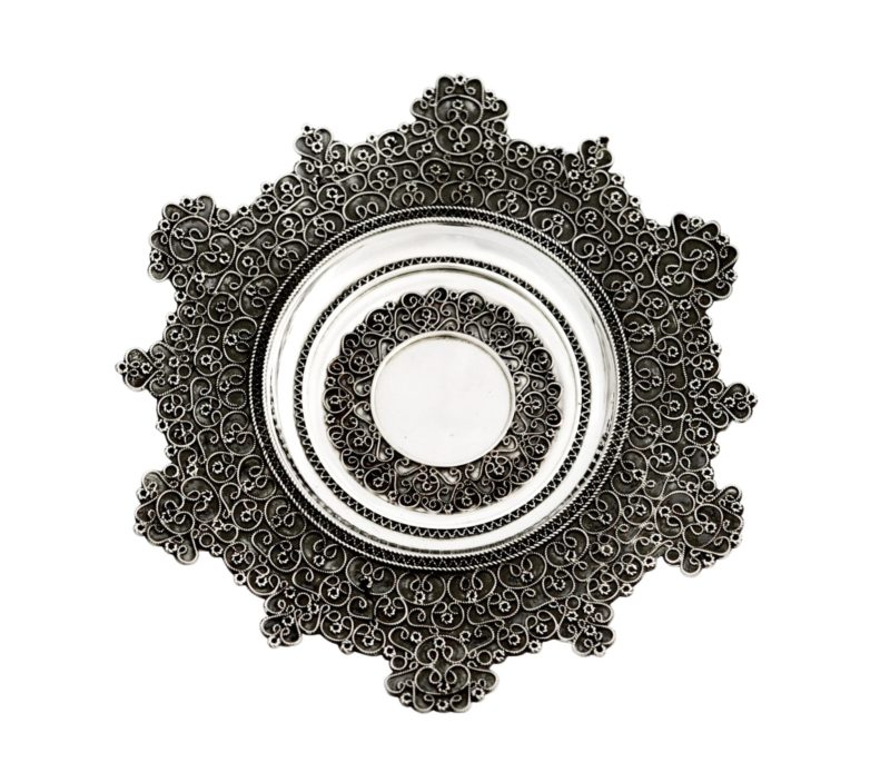 Netanel Embellished Kiddush Set