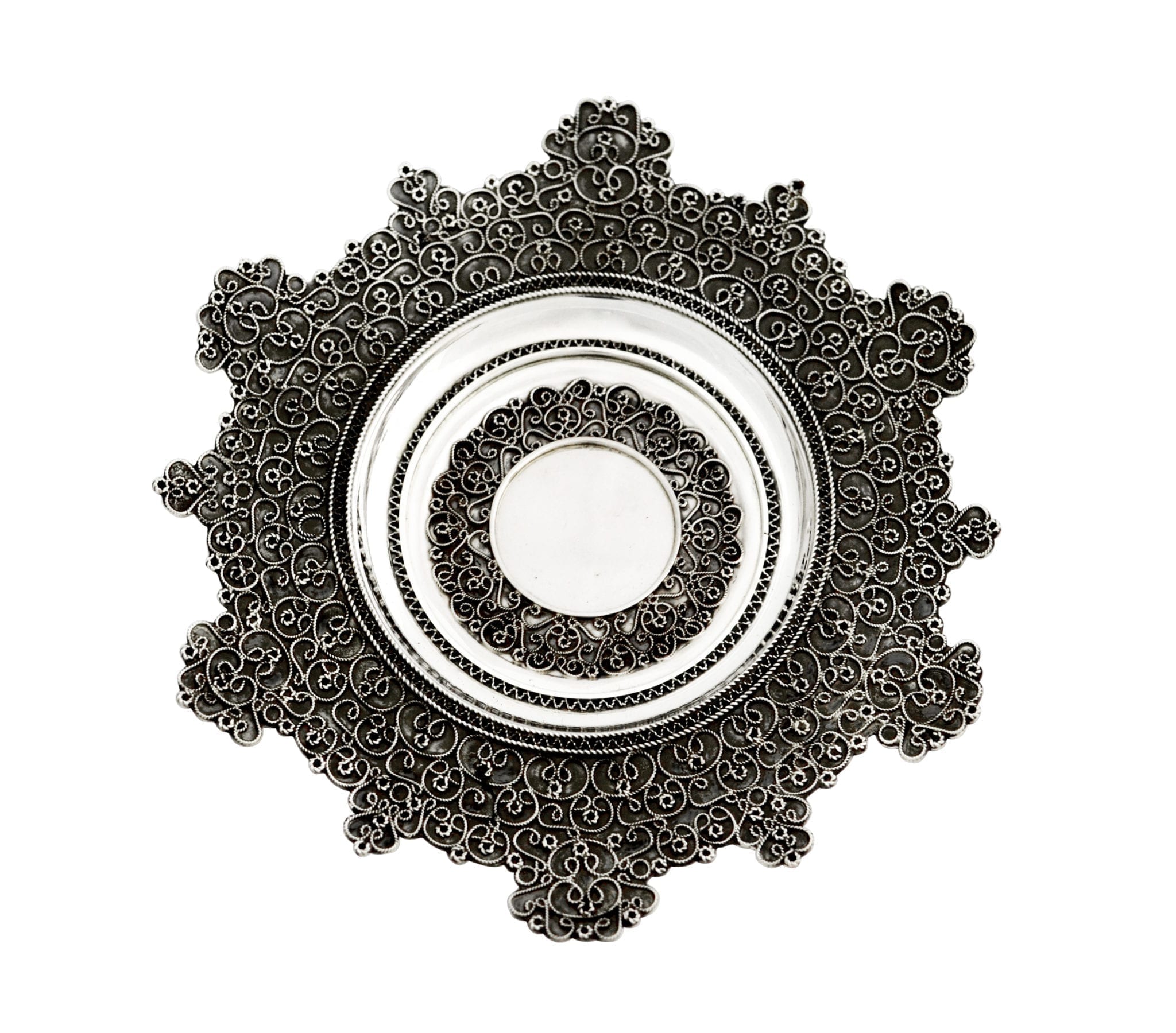 Netanel Embellished Kiddush Set