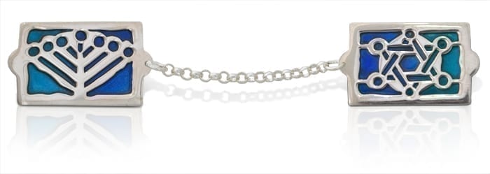 Gilad Enameled Tallit Clip