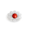 Shiny Salt & Pepper Shaker – Flower Shaped with Blessing
