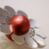 Shiny Salt & Pepper Shaker – Flower Shaped with Blessing