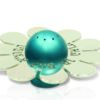 Shiny Salt & Pepper Shaker – Flower Shaped with Blessing