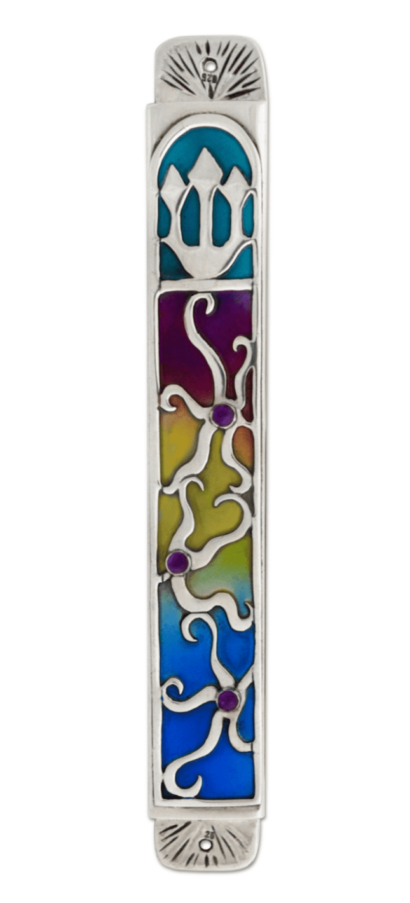 Orit Colorful Mezuzah Case