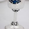 Hammered Colorful Personalized Kiddush Cup