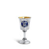 Hammered Colorful Personalized Kiddush Cup