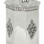 Sterling Silver Filigree Tzedakah Box