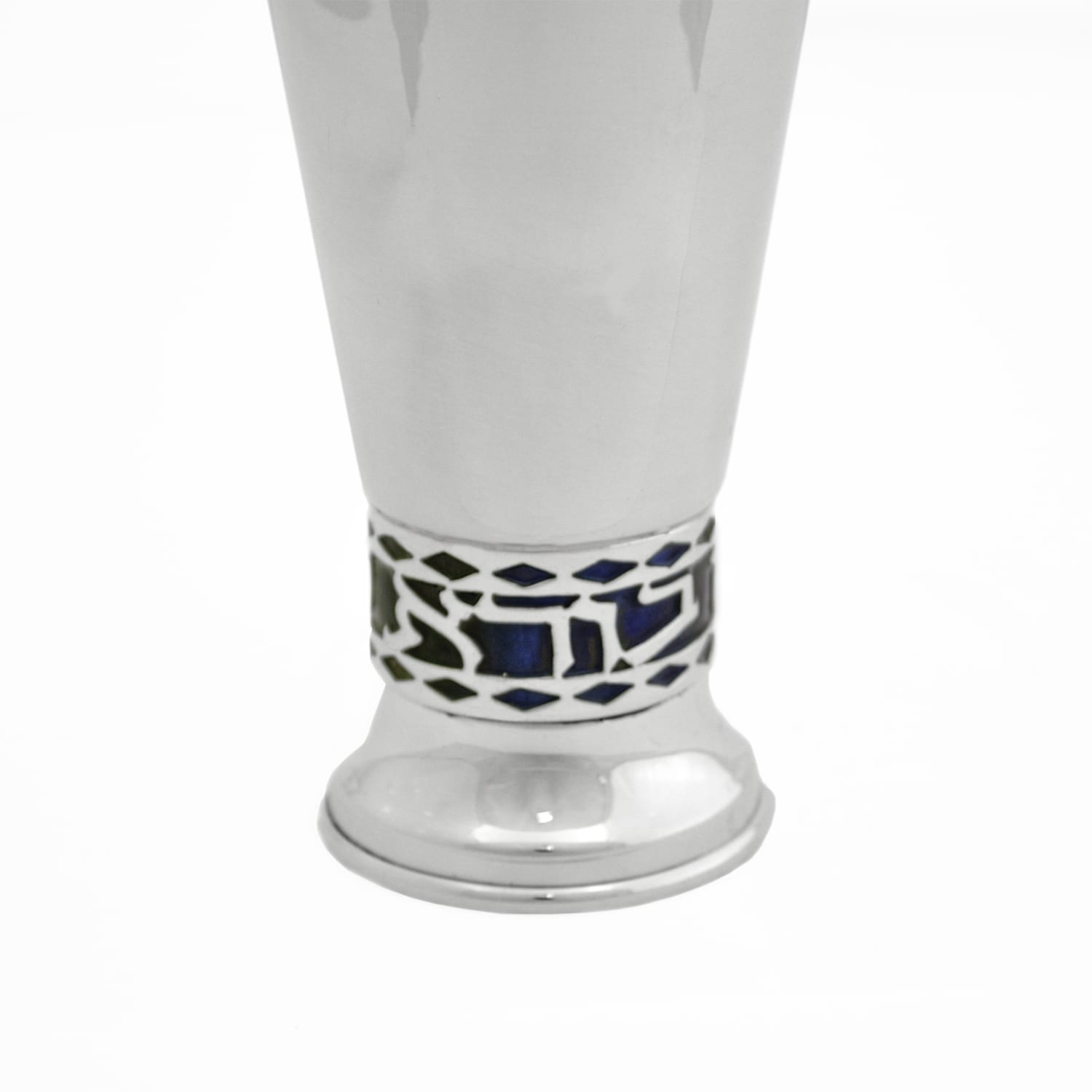Gad Enameled Kiddush Cup